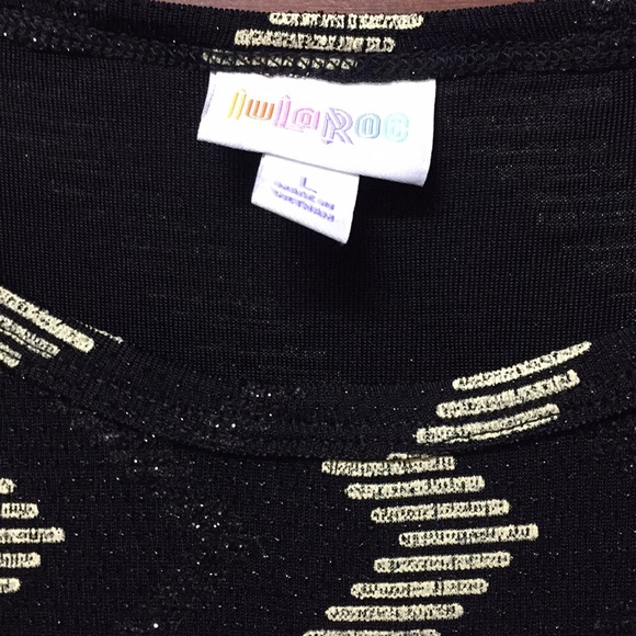 ✨NWT sparkly LuLaRoe Julia dress - Picture 2 of 5